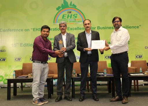 Hospet Plant Recognized for EHS Excellence at CII-SR EHS Excellence Awards 2022