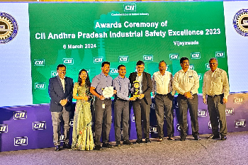 विझाग प्लांटला CII सेफ्टी एक्सलन्स गोल्ड अवॉर्ड मिळाला