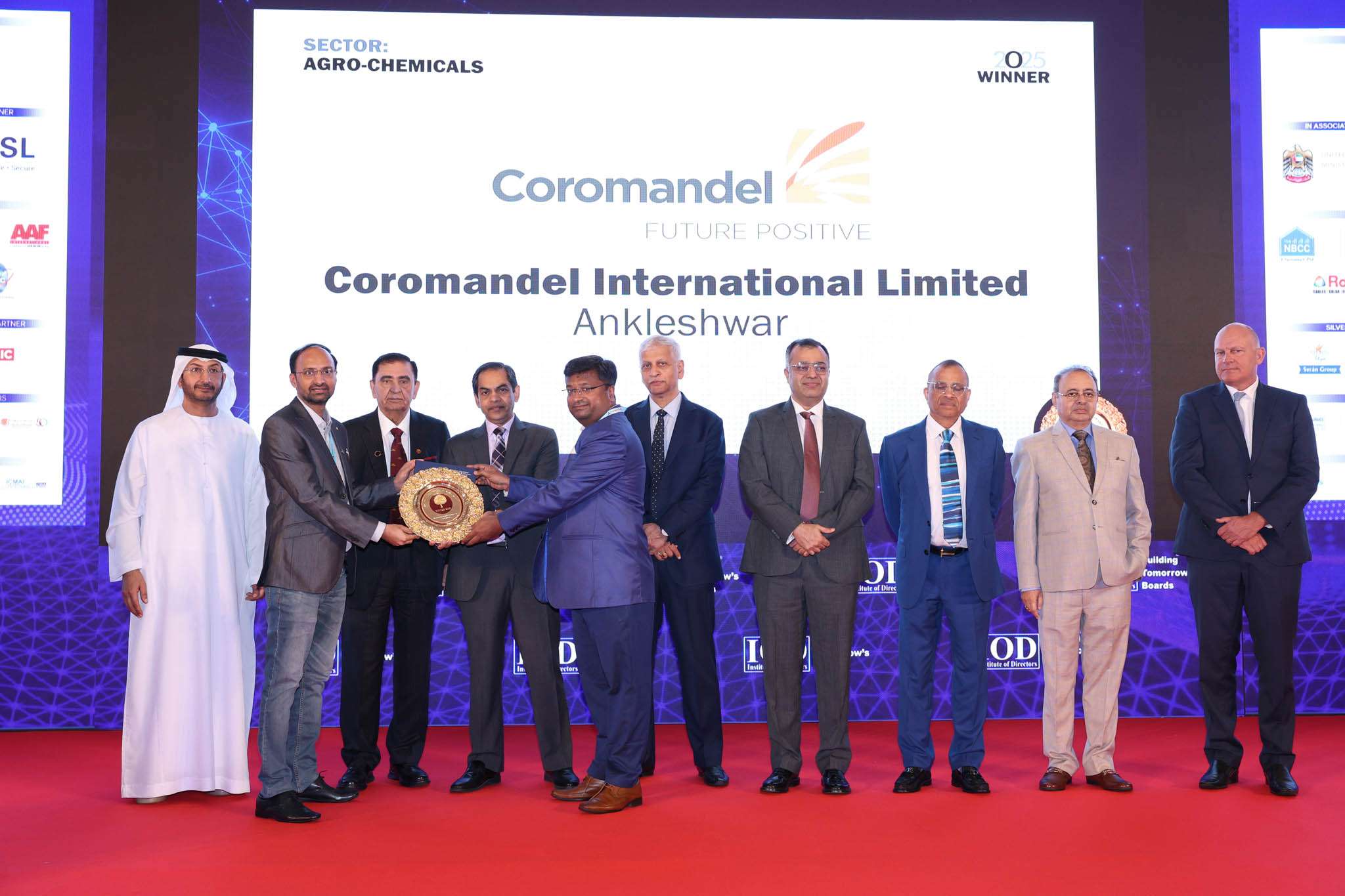 Ankleshwar plant wins Golden Peacock National Quality Award &ndash; 2025 in the Agro-Chemicals sector