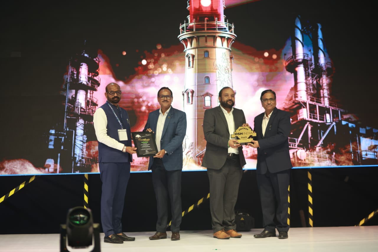 Dahej Plant honoured for Contractor Safety Management at the OSH India Awards 2025