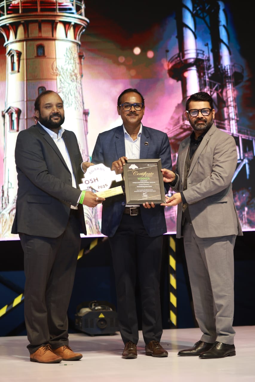 Dahej Plant honoured for Safety Training and Education at the OSH India Awards 2025