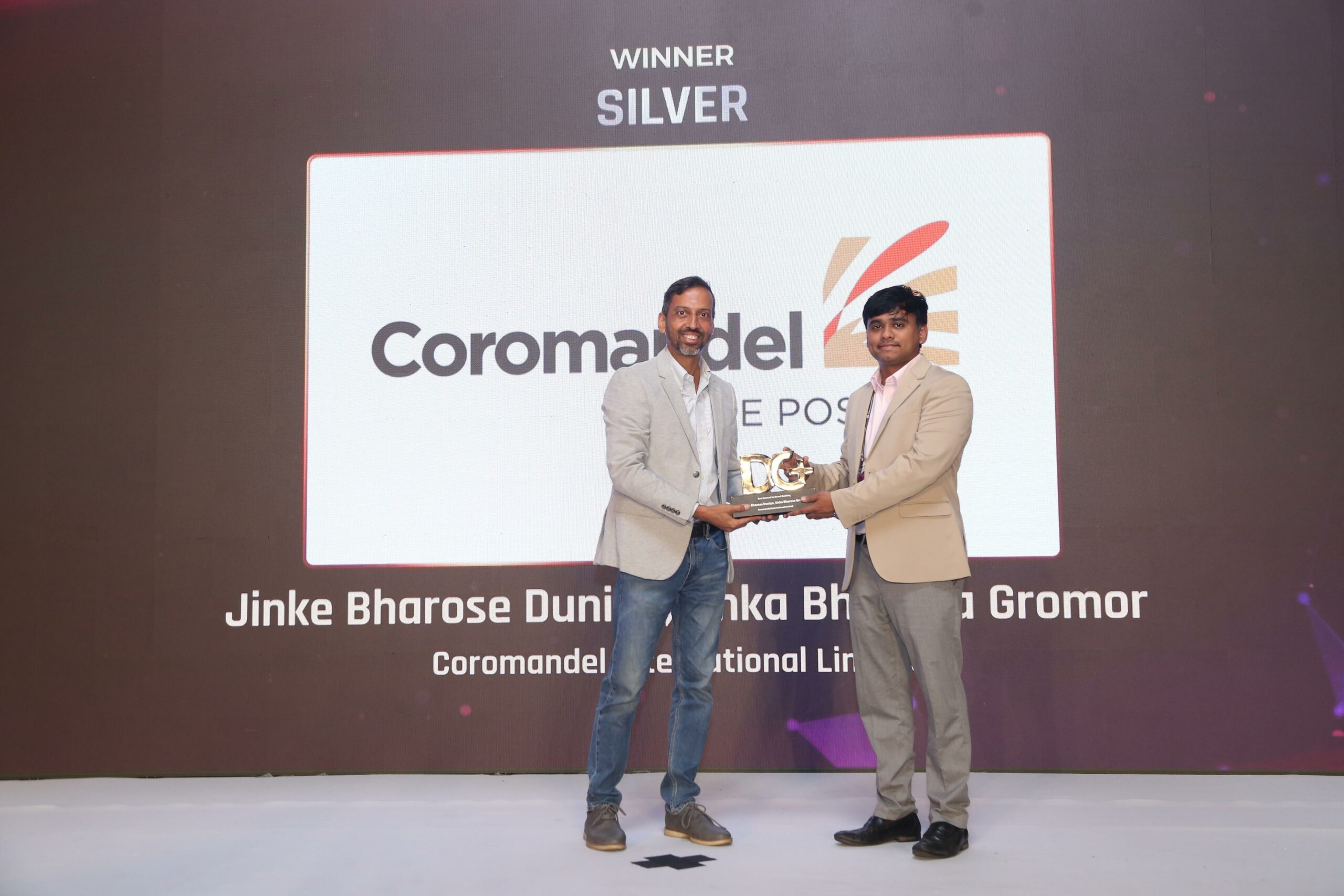 Coromandel’s Fertiliser Business wins an award at the ET DigiPlus Awards 2025 for “Jinke Bharose Duniya, Unka Bharosa Gromor” campaign in the category Best Content for Brand Building