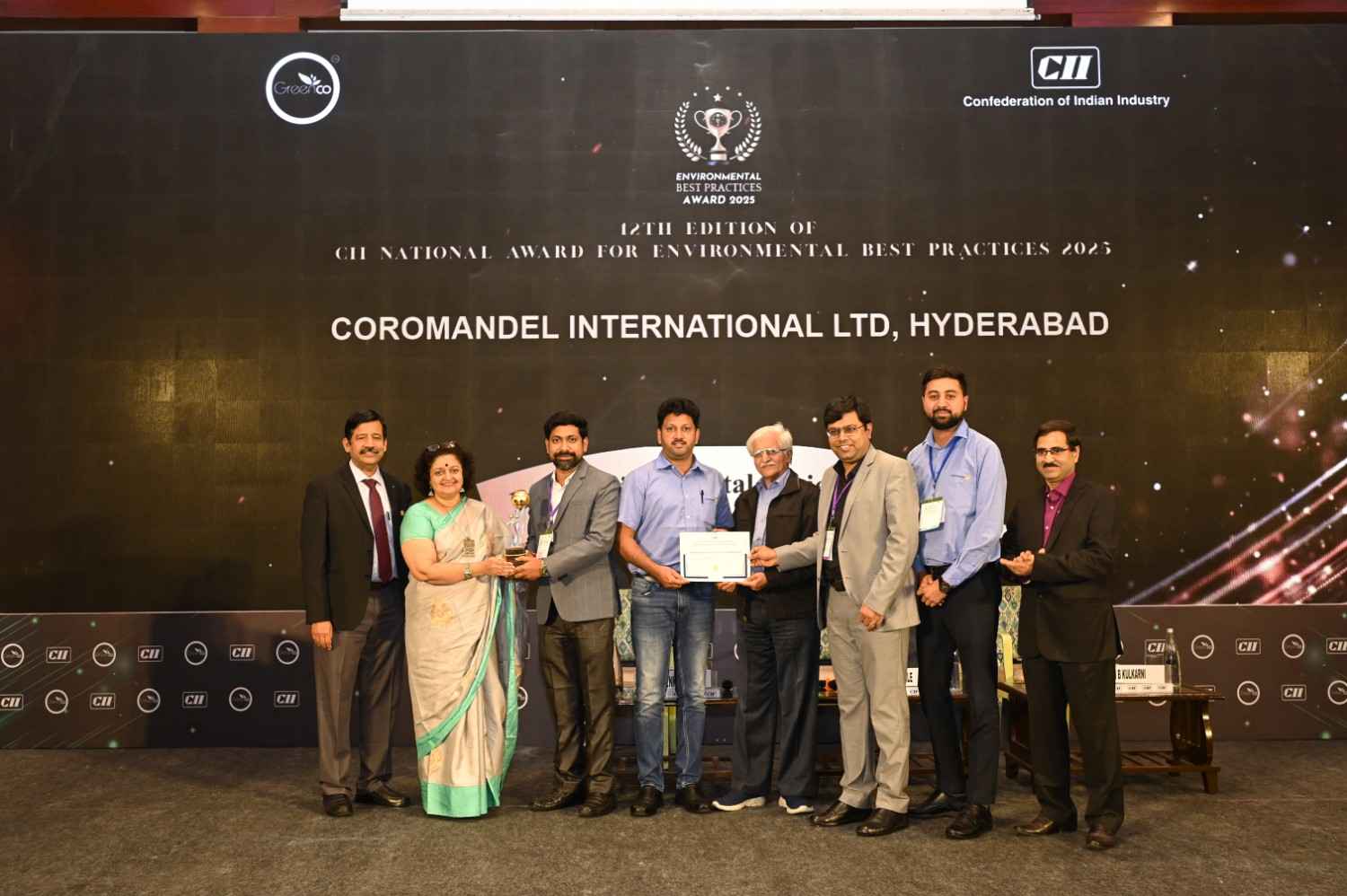 Coromandel recognised at CII National Award for Environmental Best Practices 2025