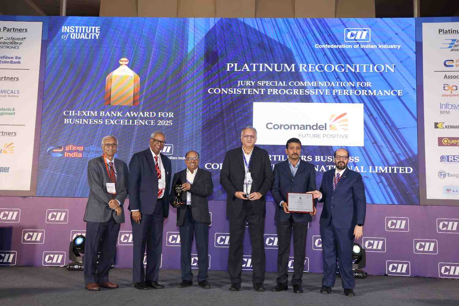 Fertilisers Business Secures Dual Recognitions at 33rd CII Excellence Summit