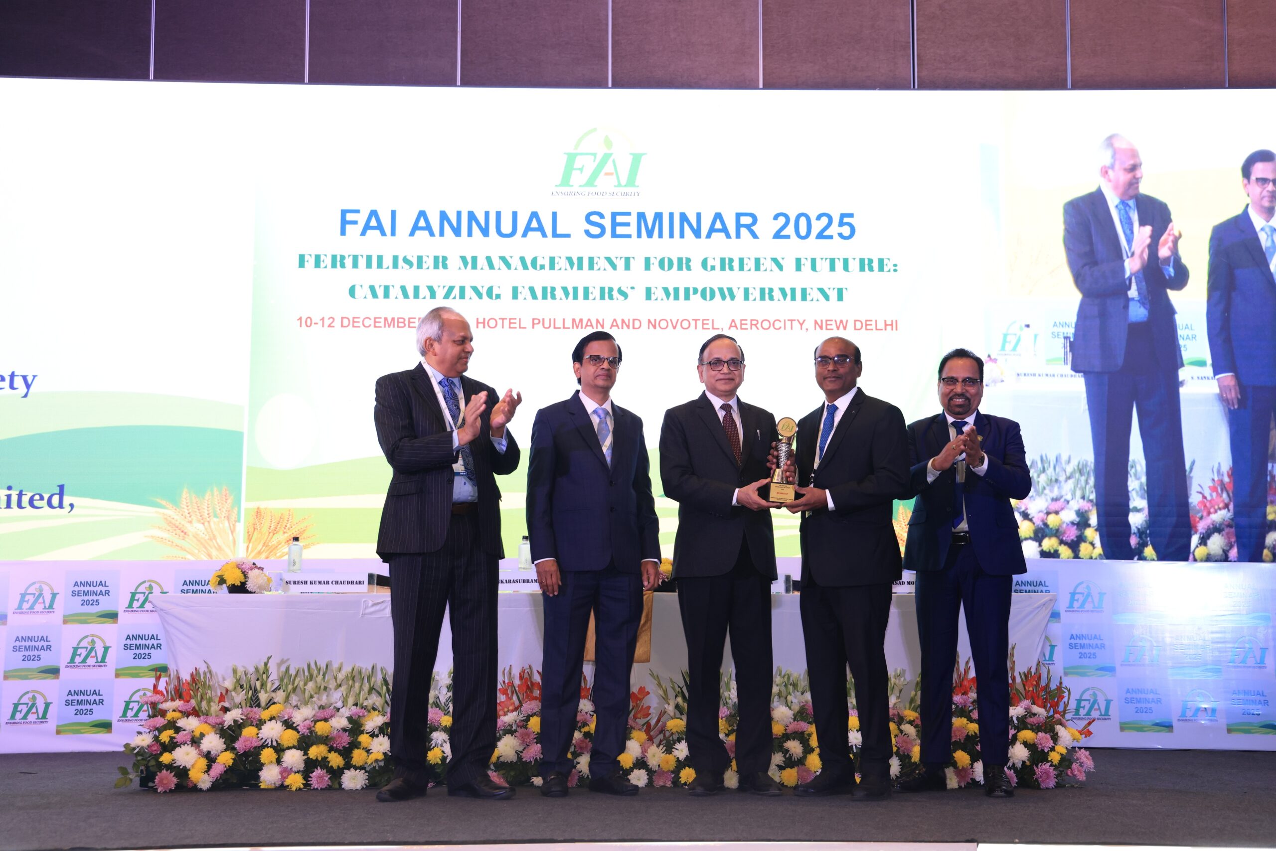 Vizag Plant &ndash; Runner-up for Excellence in Safety at FAI Annual Seminar 2025