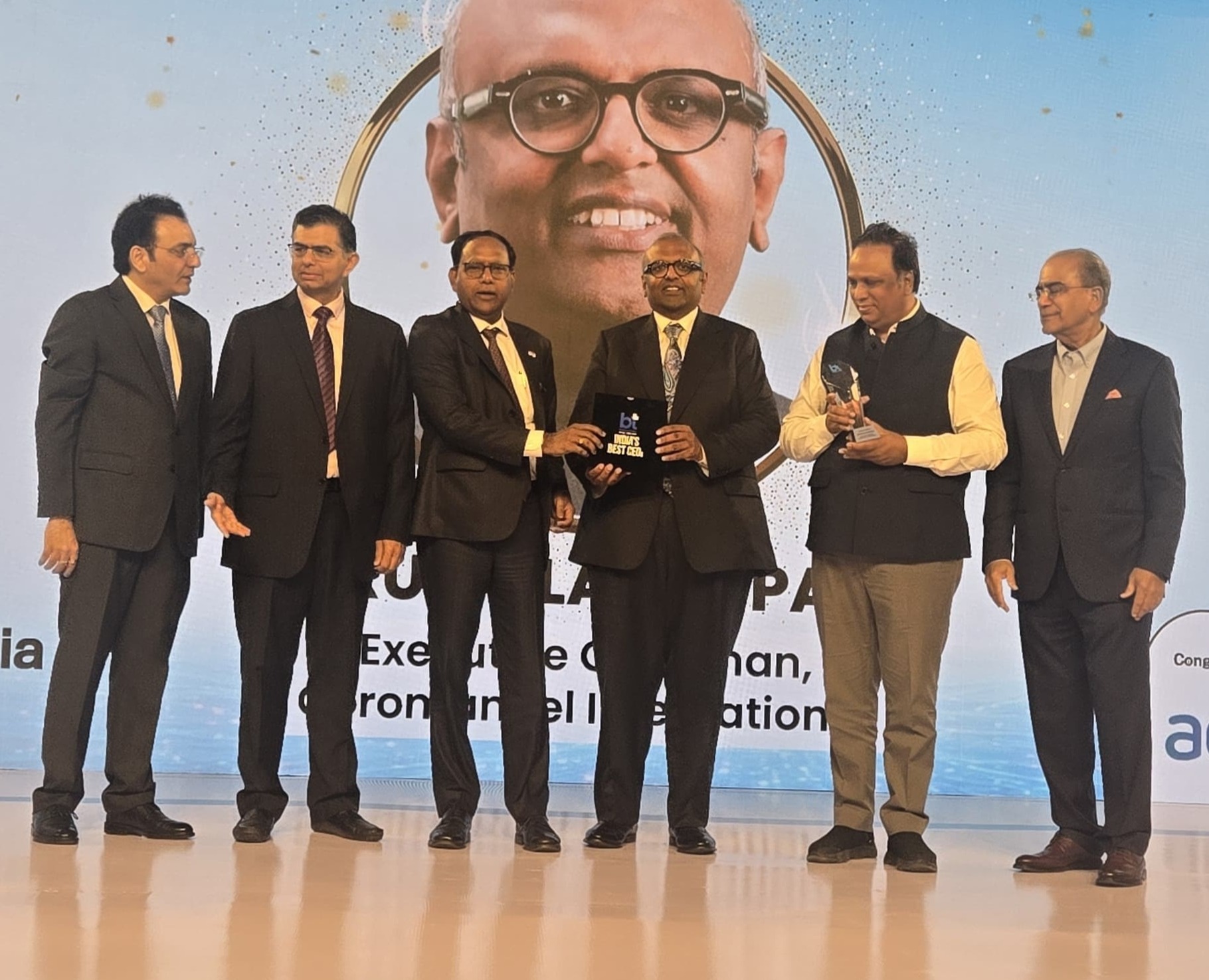 Executive Chairman Shri Arun Alagappan honoured Among India&rsquo;s Best CEOs 2026