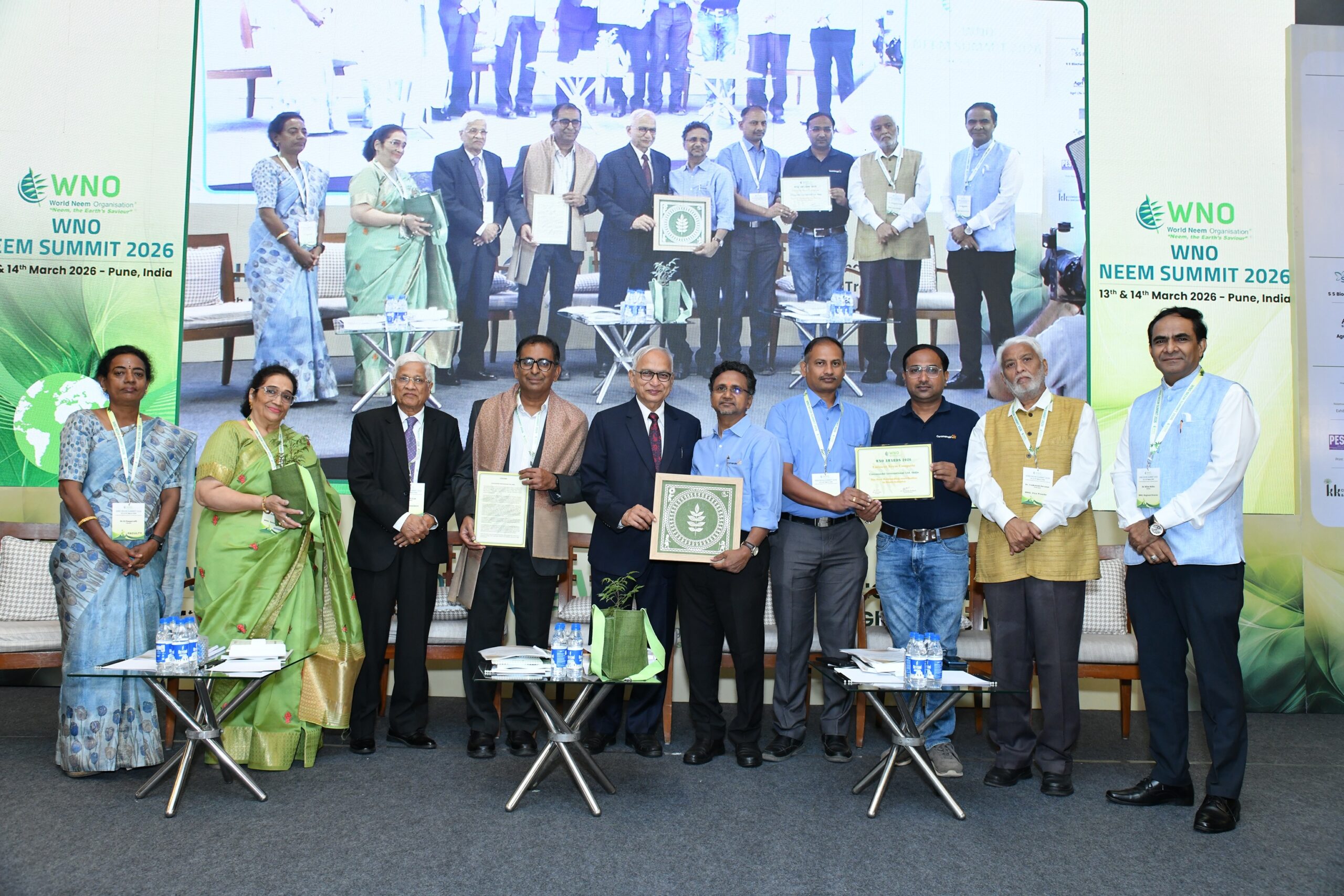 Coromandel conferred the Eminent Neem Company Award at the World Neem Organisation Neem Summit 2026