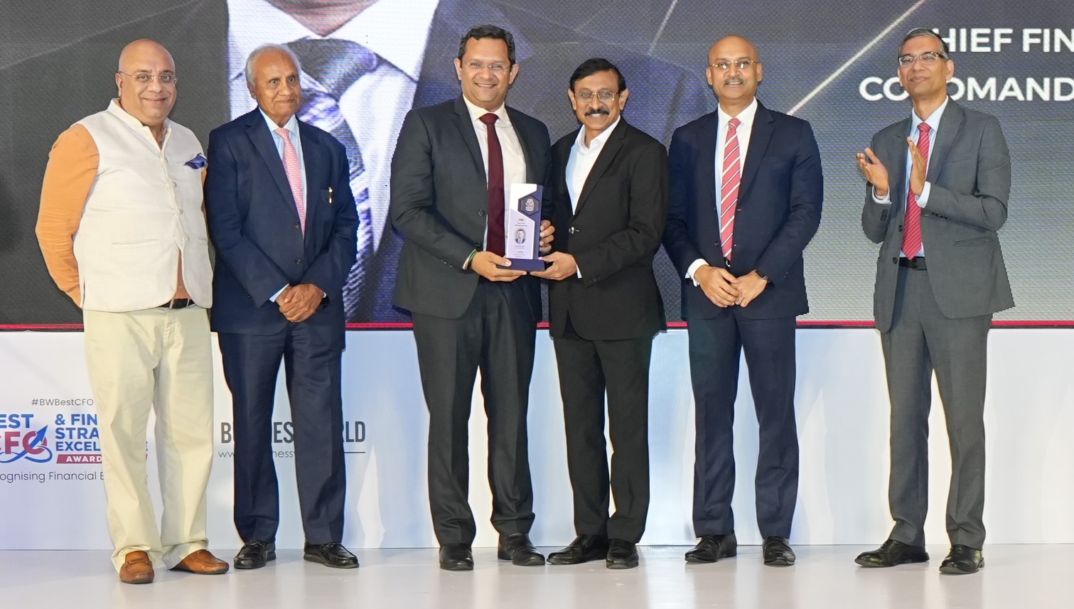 Mr. Deepak Natarajan recognized as Best CFO in Manufacturing at BW CFO World Best CFO & Finance Strategy Excellence Awards