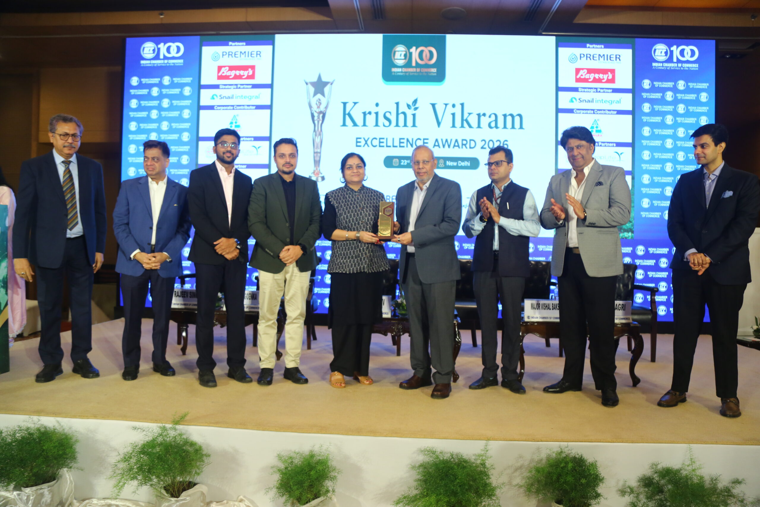 Coromandel&rsquo;s Fertiliser Business honoured with Agri Ecosystem & Community Sustainability Excellence Award at Krishi Vikram Excellence Award 2026 by Indian Chamber of Commerce