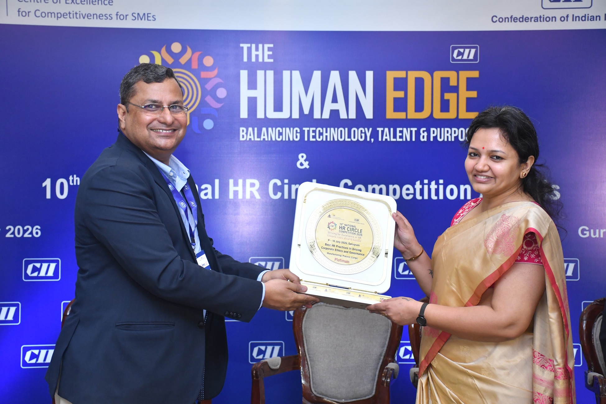 Coromandel received Platinum award for Best HR Practices in Driving Corporate Ethics & Governance at the 10th National HR Circle Competition 2026