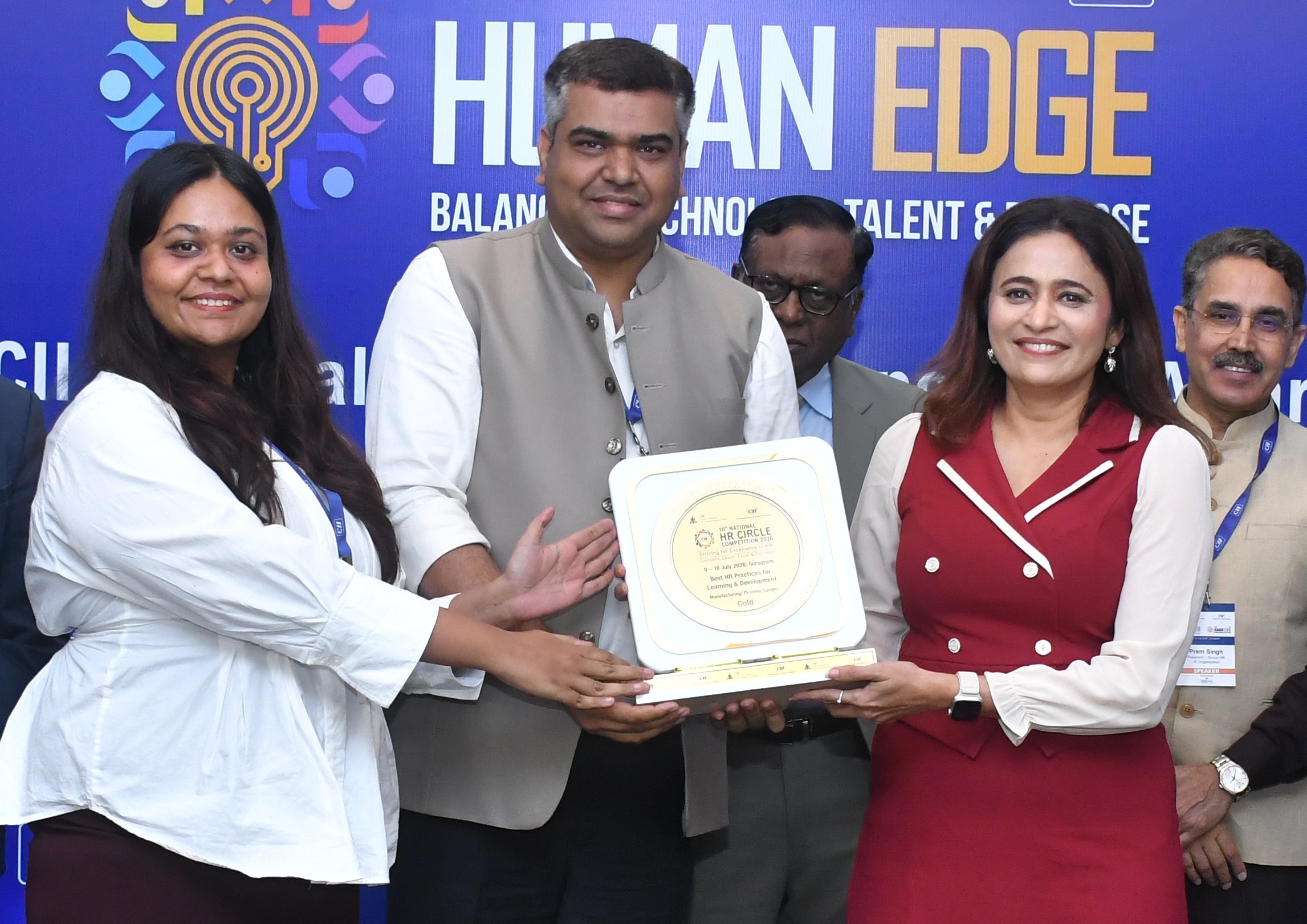 Coromandel received Gold award for Best HR Practices for Learning & Development at the 10th National HR Circle Competition 2026