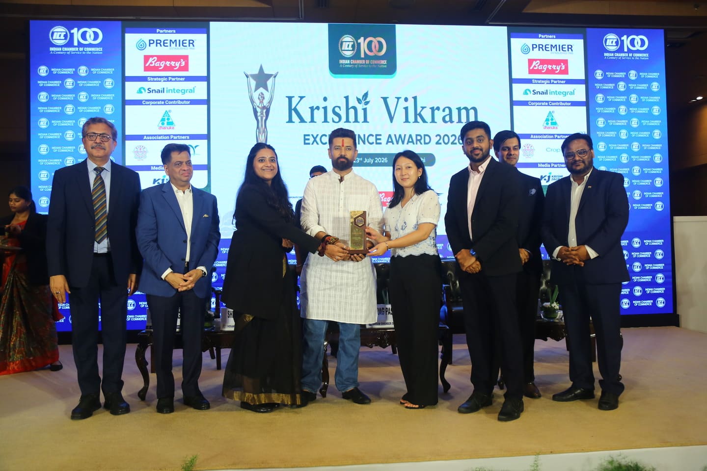 Coromandel&rsquo;s Fertiliser Business honoured with Precision Digital Farming Excellence Award at Krishi Vikram Excellence Award 2026 by Indian Chamber of Commerce